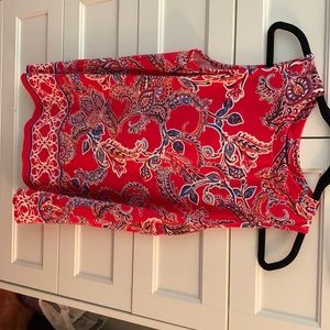 Worn once high neck tank top